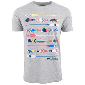 Columbia Short Sleeve Graphic T-Shirt, Grey